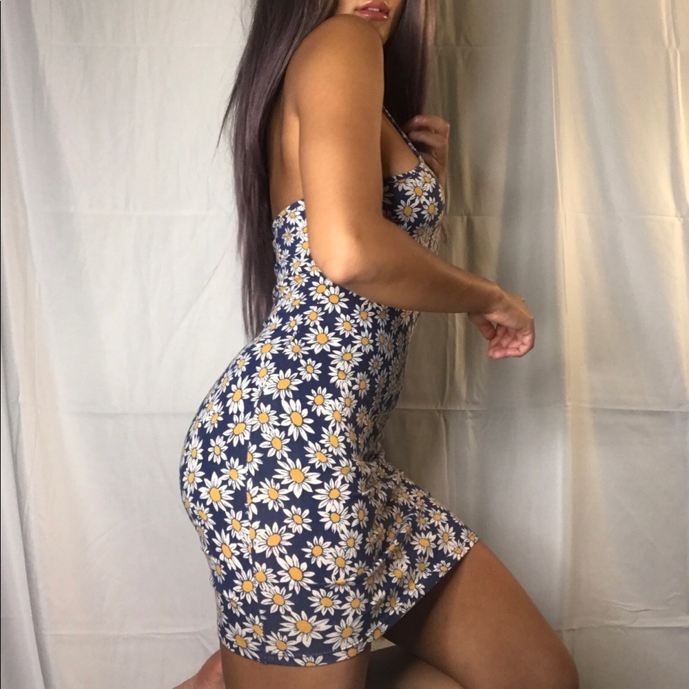 Sunny sunflower dress